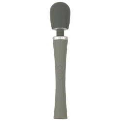 Серый жезловый вибратор Super Strong Wand Vibrator