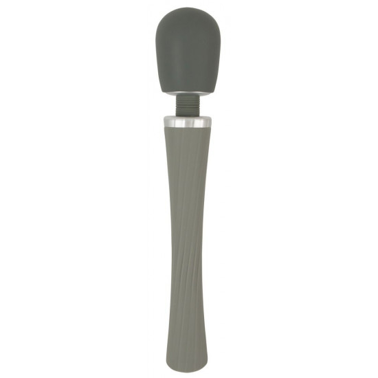 Серый жезловый вибратор Super Strong Wand Vibrator