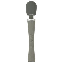 Серый жезловый вибратор Super Strong Wand Vibrator