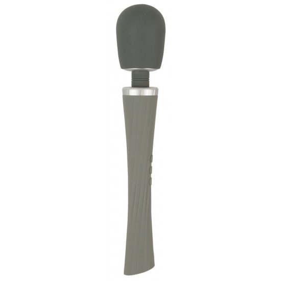 Серый жезловый вибратор Super Strong Wand Vibrator