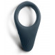 Чёрное эрекционное виброкольцо We-vibe Verge