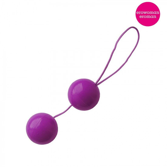 Фиолетовые вагинальные шарики Vaginal Balls