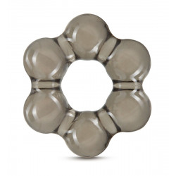 Дымчатое эрекционное кольцо Stay Hard Thick Bead Cock Ring
