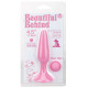 Розовая анальная пробка BEAUTIFUL BEHIND SILICONE BUTT PLUG - 11,4 см. Розовая анальная пробка BEAUTIFUL BEHIND SILICONE BUTT PLUG - 11,4 см.