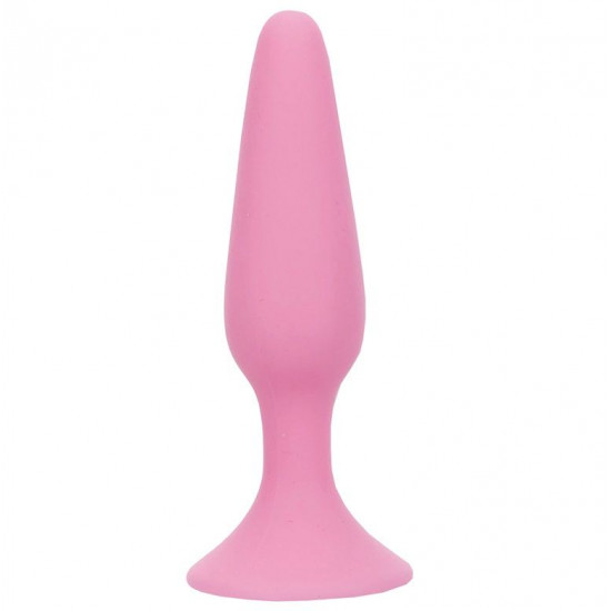 Розовая анальная пробка BEAUTIFUL BEHIND SILICONE BUTT PLUG - 11,4 см. Розовая анальная пробка BEAUTIFUL BEHIND SILICONE BUTT PLUG - 11,4 см.
