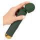 Зеленый wand-вибромассажер Luxurious Wand Massager - 22,2 см.