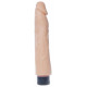 Телесный вибратор Real Skin - 23 см.