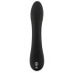 Черный вибратор-кролик с электростимуляцией E-Stim Rabbit Vibrator - 20,5 см.