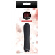 Черный мини-вибратор Compact Vibe Scarlet - 11 см.
