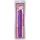Двухсторонний фиалковый фаллос Crystal Jellies 12  Jr. Double Dong - 30,5 см.