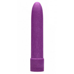 Фиолетовый вибратор 5.5  Vibrator Biodegradable - 14 см.