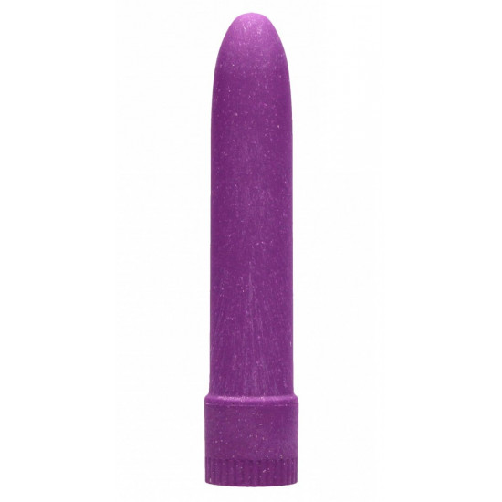 Фиолетовый вибратор 5.5  Vibrator Biodegradable - 14 см.
