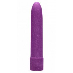 Фиолетовый вибратор 5.5  Vibrator Biodegradable - 14 см.