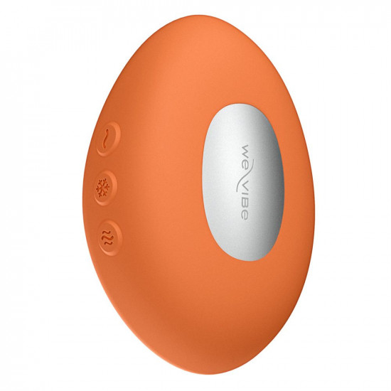 Оранжевый вибратор We-Vibe Temp для температурных игр