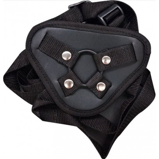 Телесный поясной фаллоимитатор Vander Harness Series 6.8 - 20,3 см.