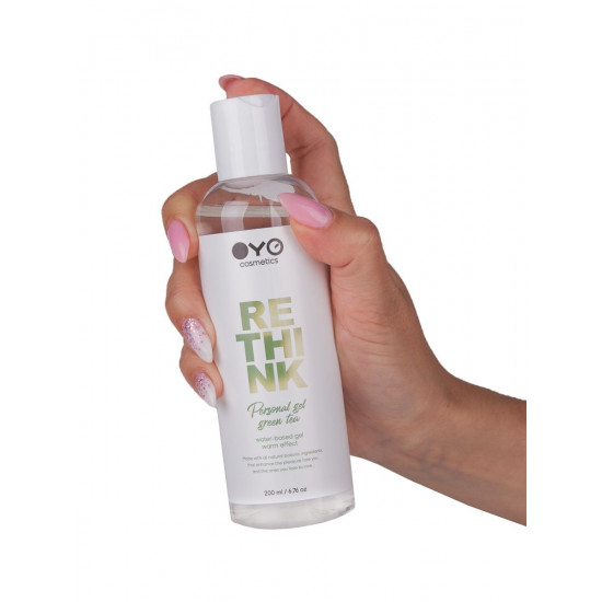 Увлажняющий гель на водной основе с согревающим эффектом OYO Personal Gel Green Tea - 200 мл. Увлажняющий гель на водной основе с согревающим эффектом OYO Personal Gel Green Tea - 200 мл.
