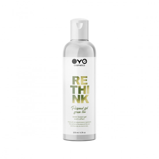 Увлажняющий гель на водной основе с согревающим эффектом OYO Personal Gel Green Tea - 200 мл. Увлажняющий гель на водной основе с согревающим эффектом OYO Personal Gel Green Tea - 200 мл.