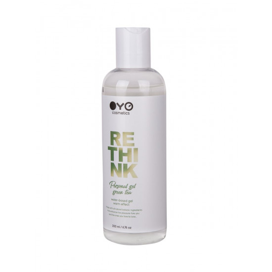 Увлажняющий гель на водной основе с согревающим эффектом OYO Personal Gel Green Tea - 200 мл. Увлажняющий гель на водной основе с согревающим эффектом OYO Personal Gel Green Tea - 200 мл.