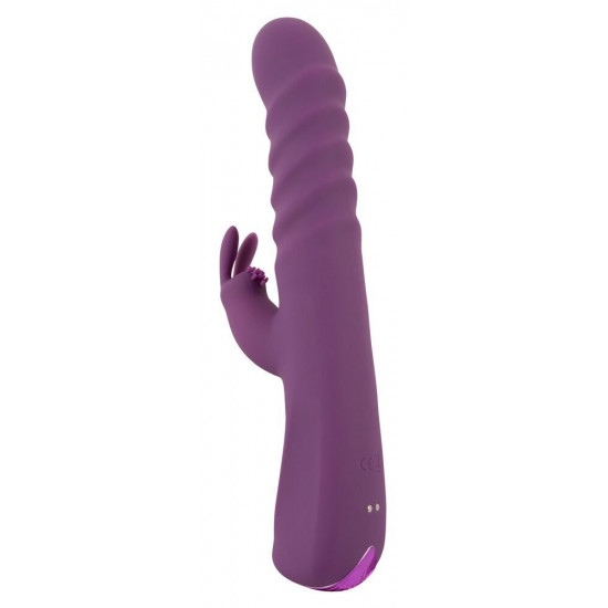Фиолетовый вибратор-кролик 2 Function Rabbit Vibrator - 23,7 см.