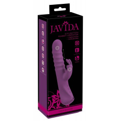 Фиолетовый вибратор-кролик 2 Function Rabbit Vibrator - 23,7 см.