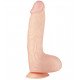 Большой реалистичный фаллоимитатор BIGSTUFF 9.5INCH - 24 см.