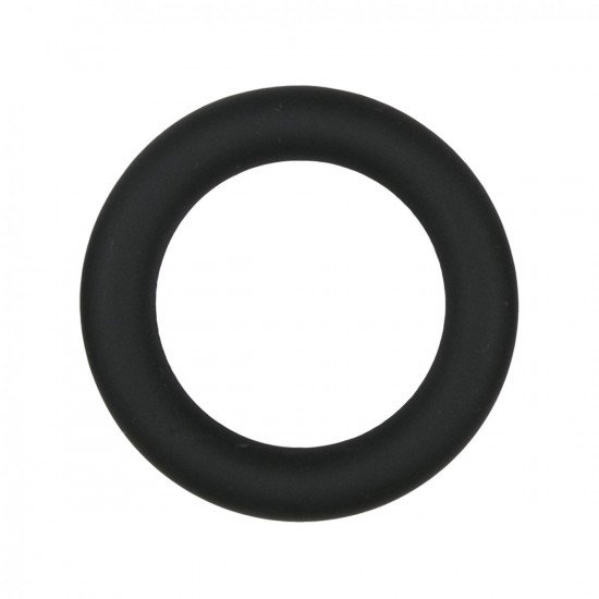 Черное эрекционное кольцо Silicone Cock Ring Medium Черное эрекционное кольцо Silicone Cock Ring Medium