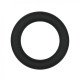 Черное эрекционное кольцо Silicone Cock Ring Medium Черное эрекционное кольцо Silicone Cock Ring Medium