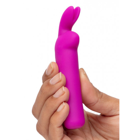 Лиловая вибропуля с ушками Rechargeable Rabbit Ears Bullet Vibrator