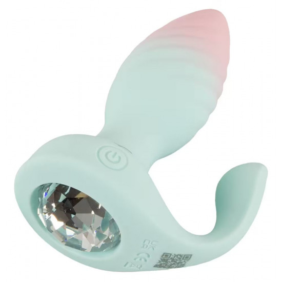 Анальная пробка JUVELA RC Butt Plug с пультом ДУ - 11,5 см.
