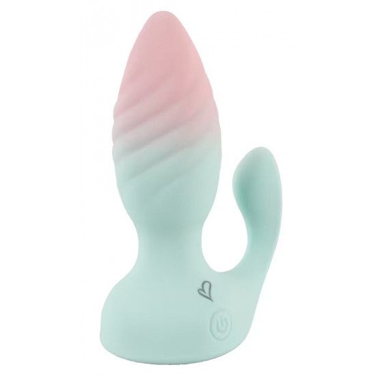 Анальная пробка JUVELA RC Butt Plug с пультом ДУ - 11,5 см.