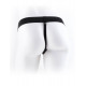Полый страпон с креплением Vibrating Hollow Strap-On with Balls - 18,9 см.