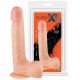 Большой реалистичный фаллоимитатор на присоске FleshXL- 23 см.