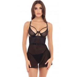 Соблазнительная сорочка New In Town 2 Piece Chemise Set