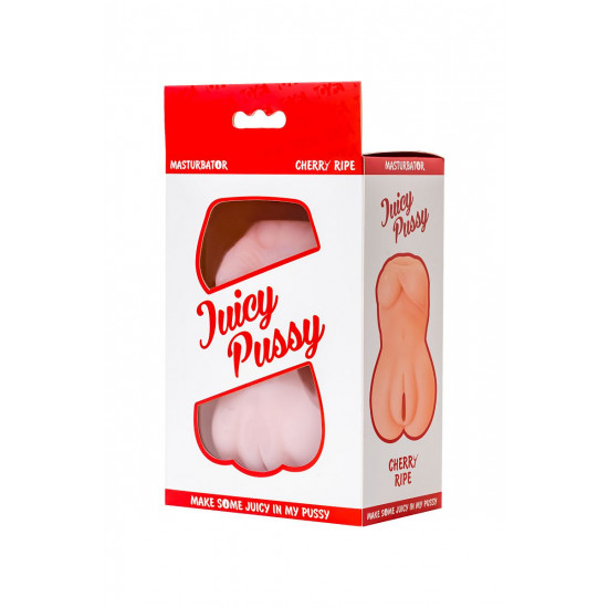 Телесный мастурбатор Juicy Pussy Cherry Ripe