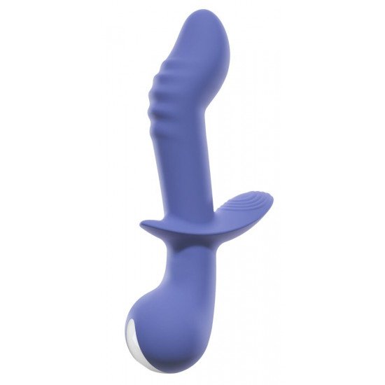 Сиреневый вибратор AWAQ.U Vibrator 02 - 21,6 см.