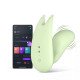 Зеленый вибратор Magic Motion Umi - 9,5 см.