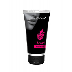 Съедобный лубрикант JUJU Raspberry с ароматом малины - 50 мл.