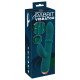 Зеленый вибратор-кролик с подвижным кольцом Thumping Rabbit Vibrator - 22,7 см.