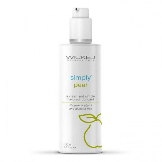 Гель-лубрикант на водной основе с ароматом груши Wicked Simply Pear - 120 мл. Гель-лубрикант на водной основе с ароматом груши Wicked Simply Pear - 120 мл.