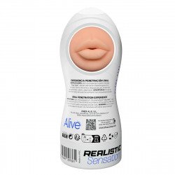 Телесный мастурбатор-ротик Maxi Flex Oral Experience