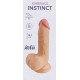 Телесный фаллоимитатор Embrace Instinct - 15,3 см.