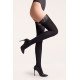 Чулки с ажурной резинкой на силиконовой основе Classic Microfibre