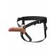Телесный пустотелый фаллопротез 5’’ Hollow Silicone Strap-On - 14 см.