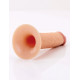Телесный пустотелый фаллопротез 5’’ Hollow Silicone Strap-On - 14 см.