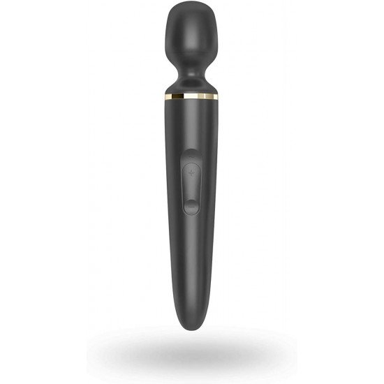 Черный вибратор Satisfyer Wand-er Woman