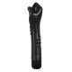 Чёрный вибратор-рука для фистинга The Black Fist Vibrator - 24 см.