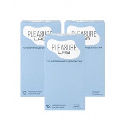 Набор из 3 упаковок ультратонких презервативов Pleasure Lab (по 12 шт.)