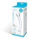 Прозрачный стеклянный фаллос для стимуляции точки G Curved Glass - 17 см.