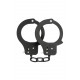 Чёрные наручники Metal Cuffs