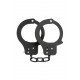 Чёрные наручники Metal Cuffs